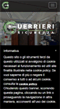 Mobile Screenshot of guerrieriserrature.it